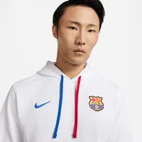 FC Barcelona Club Men's Nike Soccer French Terry Pullover Hoodie. Nike.com