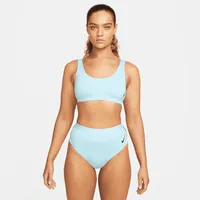 Nike Sneakerkini Women's Scoop Neck Bikini Top. Nike.com