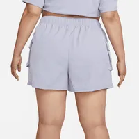 Nike Sportswear Women's Woven High-Rise Shorts (Plus Size). Nike.com