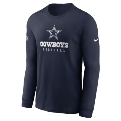 Nike Dri-FIT Sideline Team (NFL Dallas Cowboys) Men's Long-Sleeve T-Shirt. Nike.com