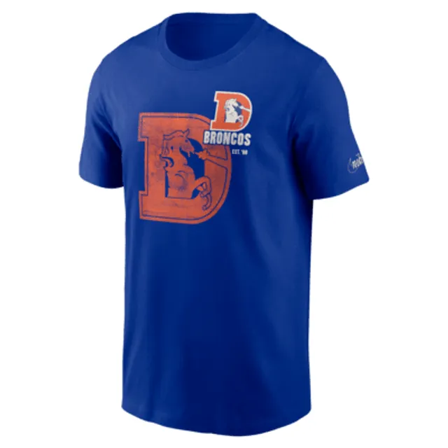 Men's Nike Orange Denver Broncos Team Athletic T-Shirt