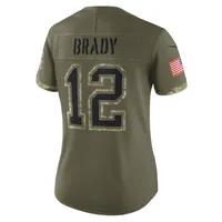 NFL Tampa Bay Buccaneers Salute to Service (Tom Brady) Women's Limited Football Jersey. Nike.com