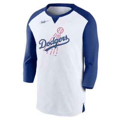 Nike Rewind Colors (MLB Brooklyn Dodgers) Men's 3/4-Sleeve T-Shirt. Nike.com