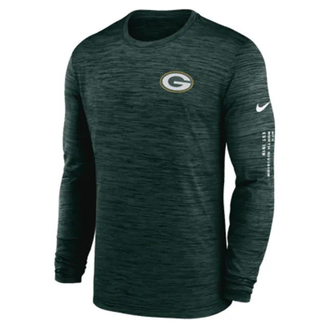 Green Bay Packers Youth Icon Cotton Long Sleeve T-Shirt - Green