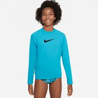 Nike Swoosh Big Kids' (Girls') Long-Sleeve Hydroguard. Nike.com