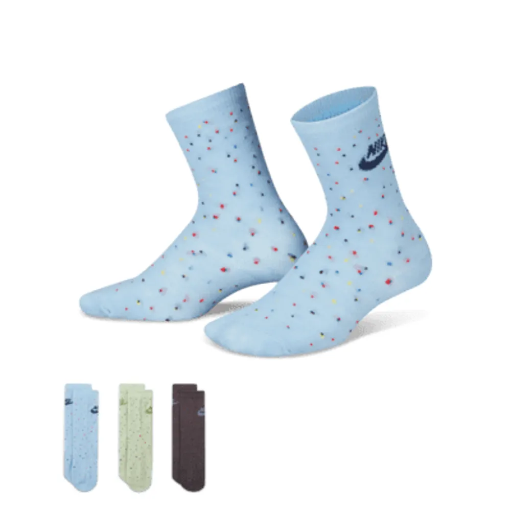 Nike Playlist Capsule Crew Socks Box Set (3 Pairs) Little Kids' Socks. Nike.com