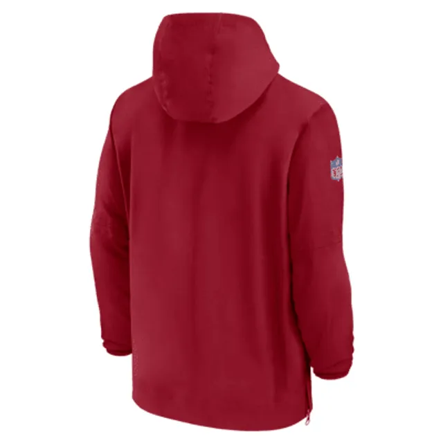 Nike Arizona Cardinals Sideline Men's Nike NFL 1/2-Zip Hooded Jacket. Nike.com