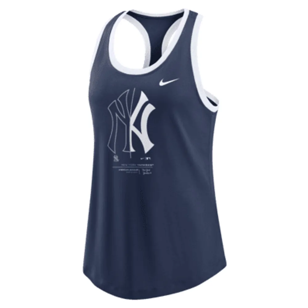 Nike Team Tech (MLB New York Yankees) Women's Racerback Tank Top. Nike.com