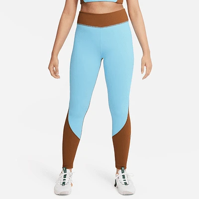 Nike One Girls' High-Waisted Dri-FIT Leggings. Nike.com