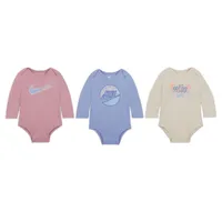 Nike Baby (3-6M) Doodle Dreamer Bodysuit (3-Pack). Nike.com