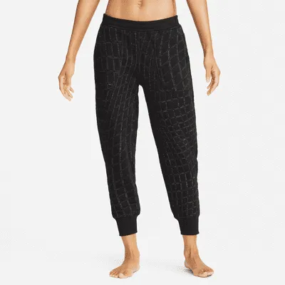 Nike Yoga Therma-FIT Luxe Women's Reversible Fleece Pants. Nike.com