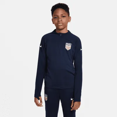 U.S. Academy Pro Big Kids' Nike Dri-FIT Knit Soccer Drill Top. Nike.com