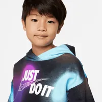 Nike Sportswear Illuminate Fleece Pullover Hoodie Little Kids' Hoodie. Nike.com