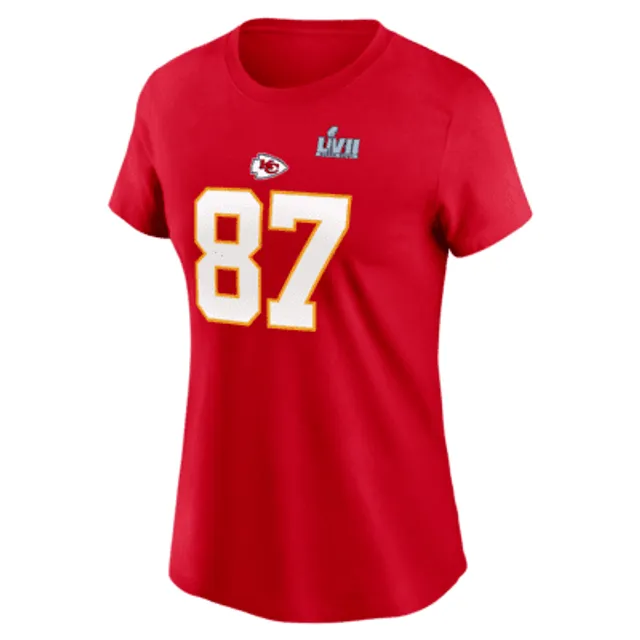 Youth Nike Black Kansas City Chiefs Super Bowl LVII Lockup T-Shirt