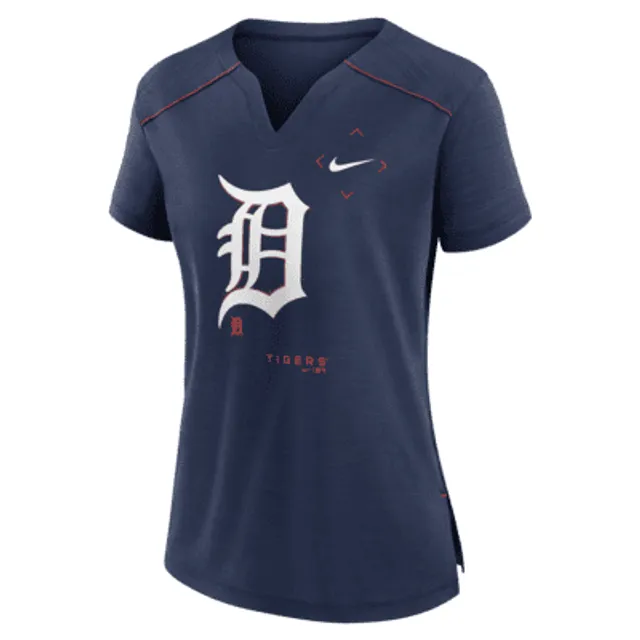 Nike Women's Atlanta Braves Navy Pride V-Neck T-Shirt