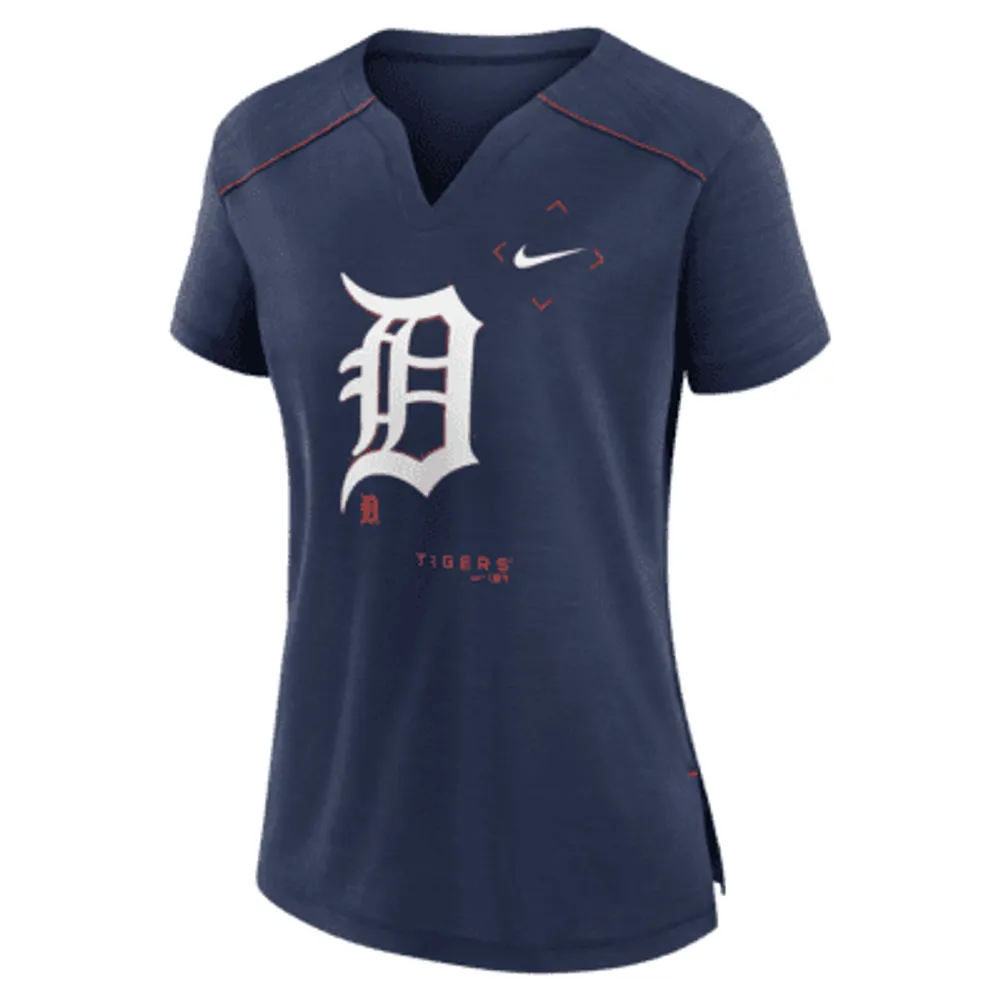 Nike Breathe Pure Pride (MLB Detroit Tigers) Women's Notch Neck T-Shirt. Nike.com