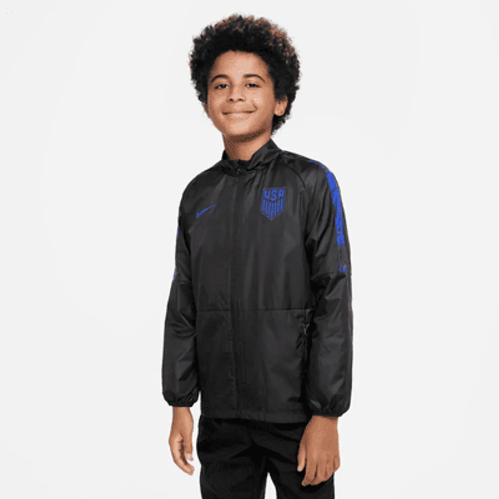 Nike U.S. Repel Academy AWF Big Kids' Soccer Jacket. Nike.com