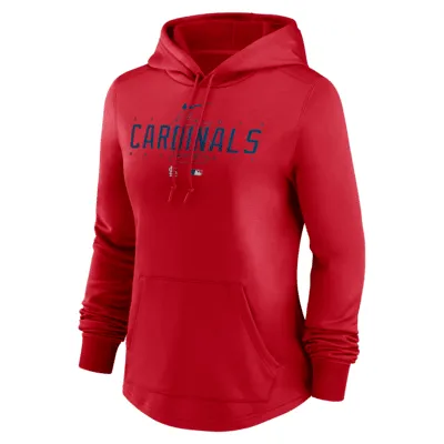 Nike Therma Pregame (MLB St. Louis Cardinals) Women's Pullover Hoodie. Nike.com