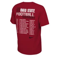 Ohio State Schedule Men's Nike College T-Shirt. Nike.com