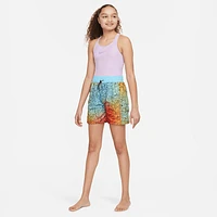 Nike Swim Doodle Big Kids' (Girls') 6" Volley Shorts. Nike.com