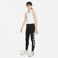 Nike Dri-FIT One Big Kids' (Girls') Leggings. Nike.com