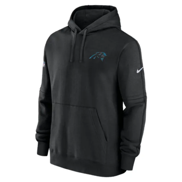 Detroit Lions Nike Sideline Club Fleece Pullover Hoodie - Blue