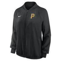 Nike Dri-FIT Team (MLB Pittsburgh Pirates) Women's Full-Zip Jacket. Nike.com
