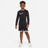 Nike Pro Warm Big Kids' (Boys') Long-Sleeve Top. Nike.com