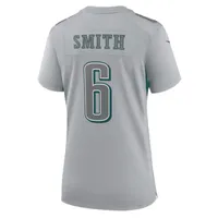 NFL Philadelphia Eagles Atmosphere (DeVonta Smith) Women's Fashion Football Jersey. Nike.com