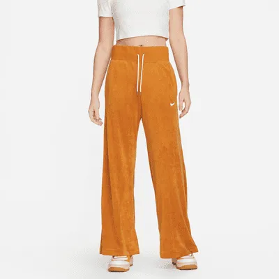 Nike Sportswear Women's High-Waisted Wide-Leg Terry Pants (Plus