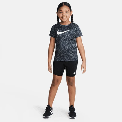 Nike Dri-FIT Veneer Little Kids' Bike Shorts Set. Nike.com