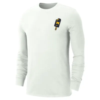 Michigan Men's Nike College Long-Sleeve T-Shirt. Nike.com