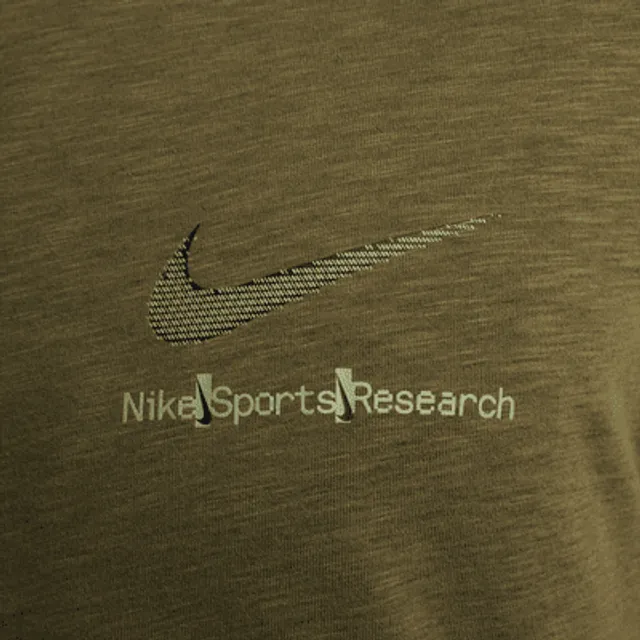 Nike Men's Dri-Fit Running T-Shirt in Brown, Size: L Tall | FJ2354-291