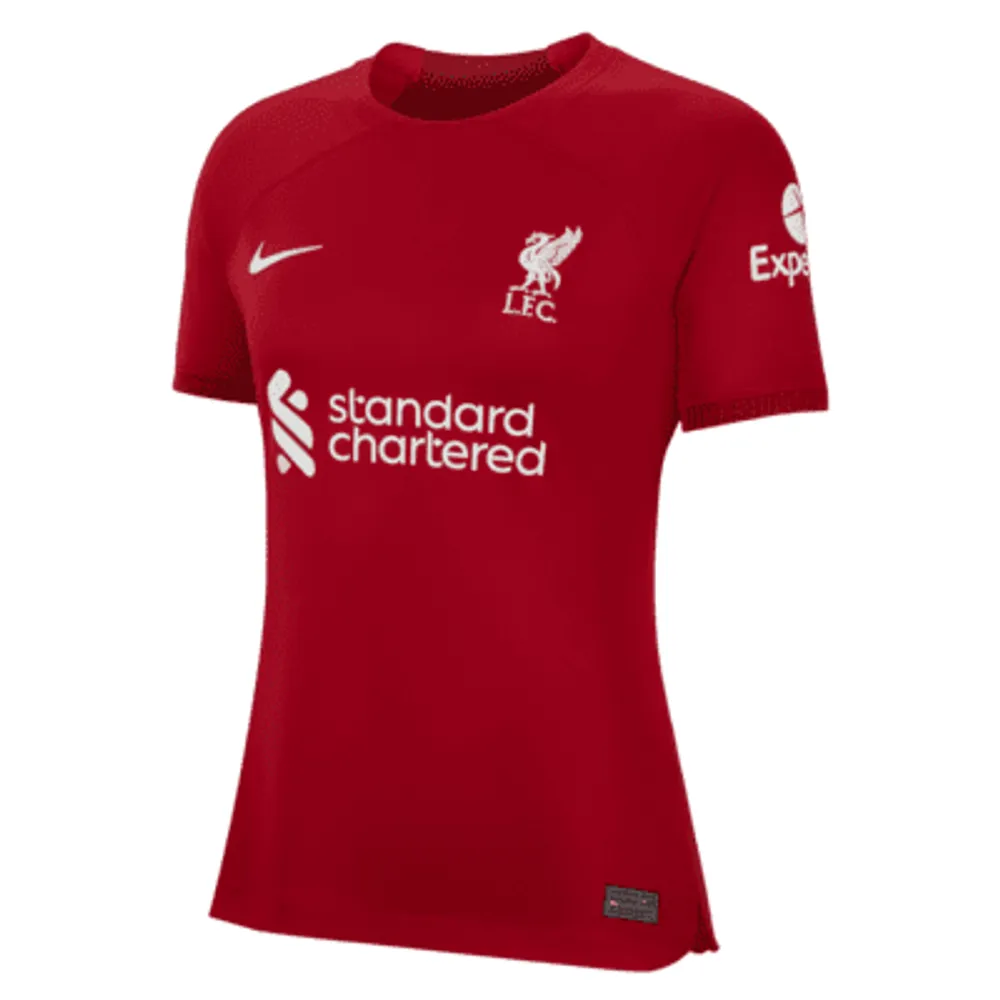 Liverpool 2022/23 Stadium Home (Virgil van Dijk) Women's Nike Dri-FIT Soccer Jersey. Nike.com