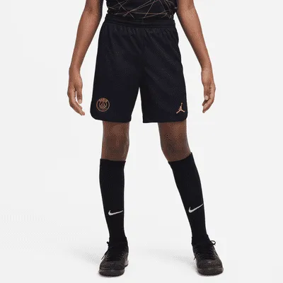 Paris Saint-Germain 2022/23 Stadium Fourth Big Kids' Jordan Dri-FIT Soccer Shorts. Nike.com