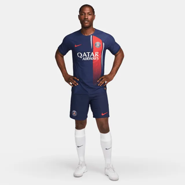 Kylian Mbappe Paris Saint-Germain 2023/24 Stadium Home Men's Nike Dri-FIT  Soccer Jersey.