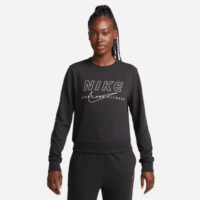 Nike Dri-FIT One Women's Crew-Neck Graphic Sweatshirt. Nike.com