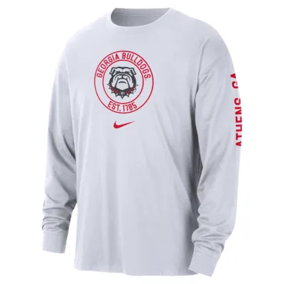 Georgia Max90 Men's Nike College Long-Sleeve T-Shirt. Nike.com