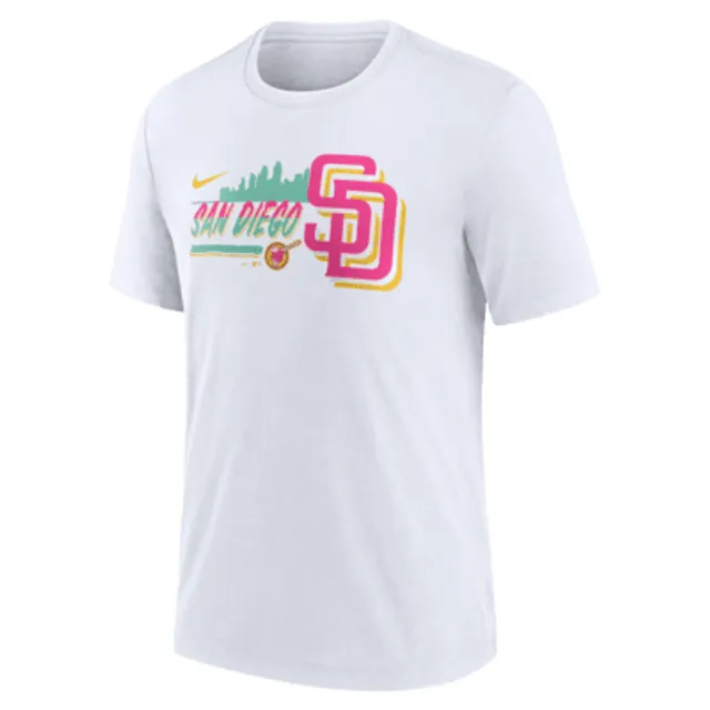 Yellow Nike MLB San Diego Padres City Essential T-Shirt
