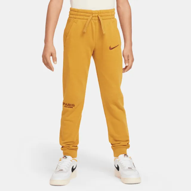 nike yellow track pants