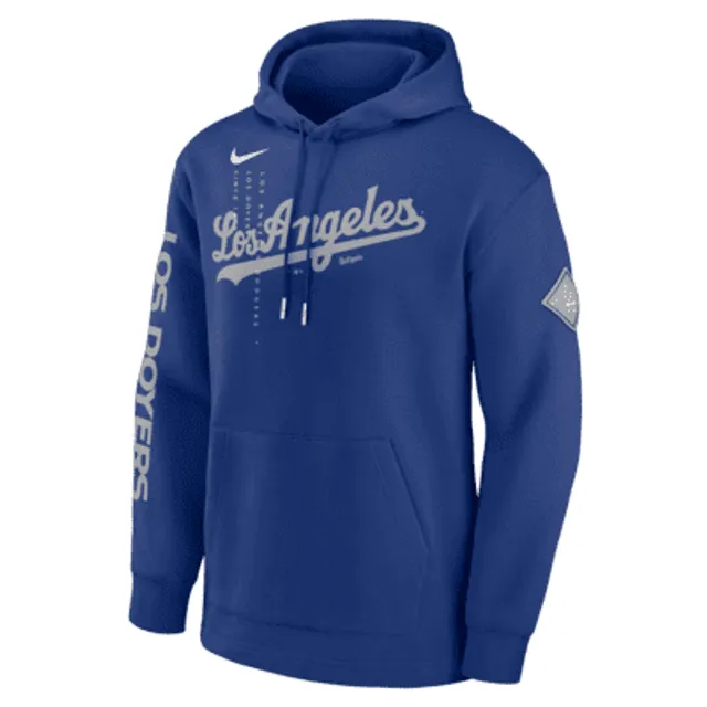 NIKE DRI-FIT NBA STANDARD ISSUE LOS ANGELES LAKERS HOODIE 'BLACK