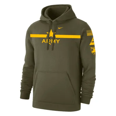 Army Men's Nike College Club Fleece Star Hoodie. Nike.com