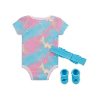 Nike Digi Dye 3-Piece Bodysuit Box Set Baby Set. Nike.com