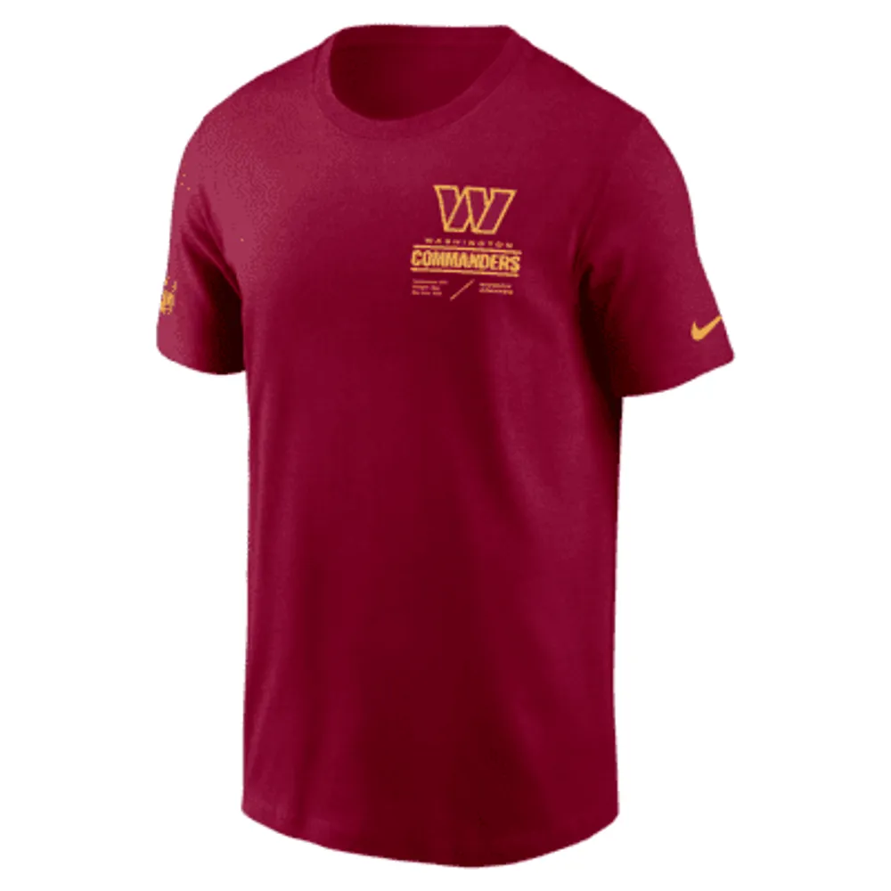 Nike Dri-FIT Lockup Team Issue (NFL Washington Commanders) Men's T-Shirt. Nike.com