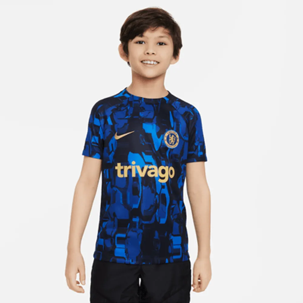 Nike Chelsea FC 2023 Navy Prematch Jersey