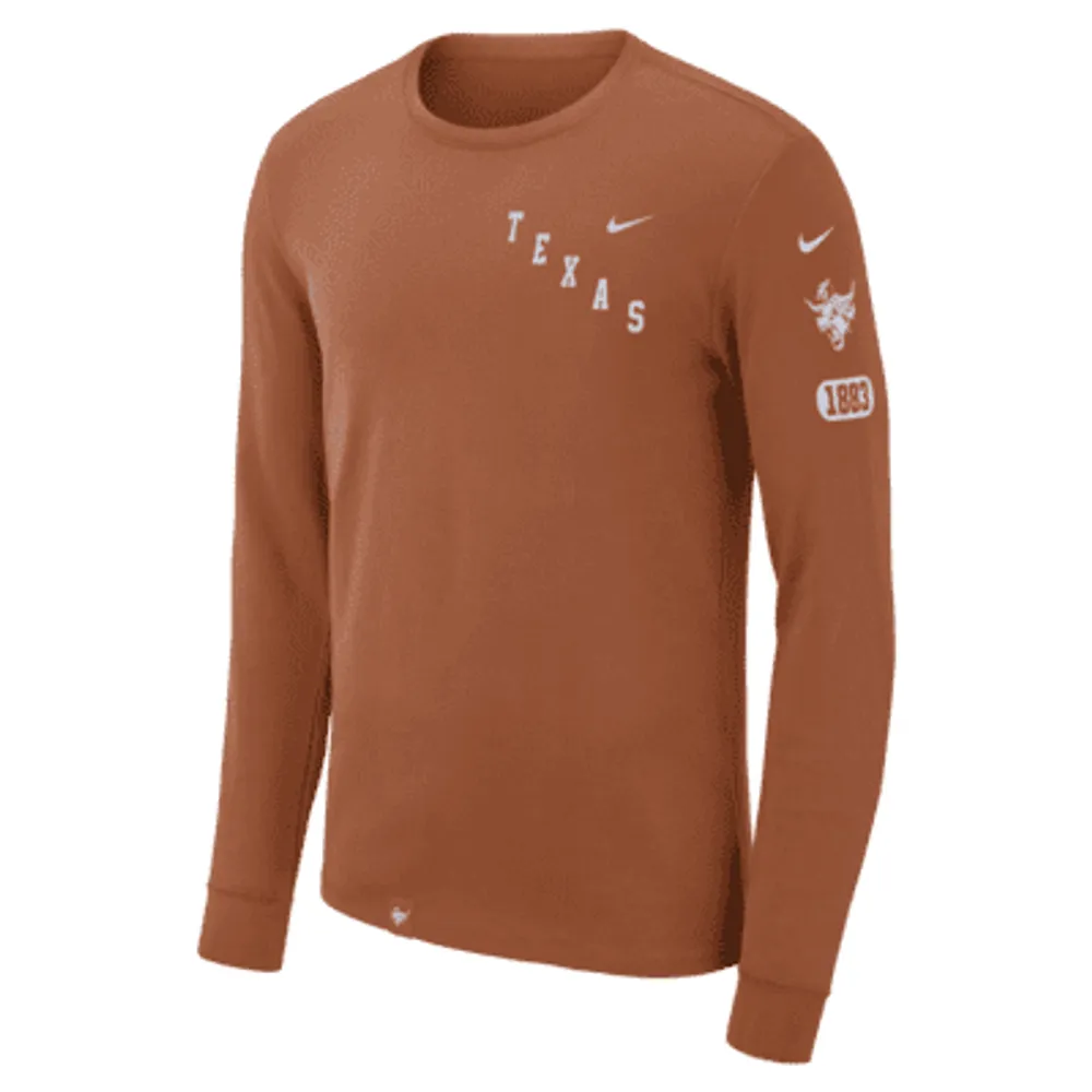 Texas Men's Nike College Long-Sleeve T-Shirt. Nike.com