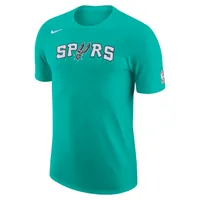 San Antonio Spurs City Edition Men's Nike NBA Logo T-Shirt. Nike.com