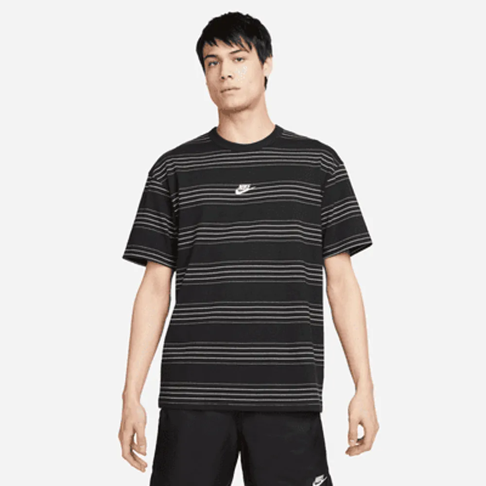 Nike Sportswear Premium Essentials Men's Striped T-Shirt. Nike.com