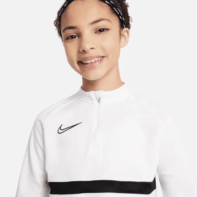 Nike Academy 21 Drill Top Kids - White
