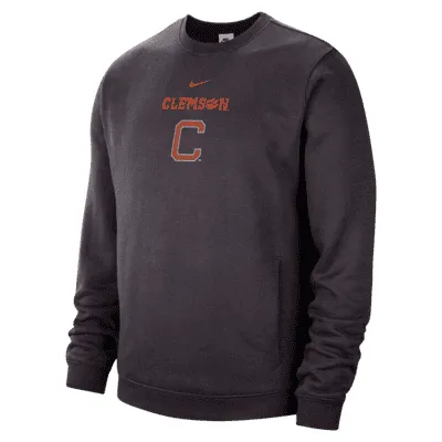 Nike College Club Fleece (Clemson) Men's Sweatshirt. Nike.com